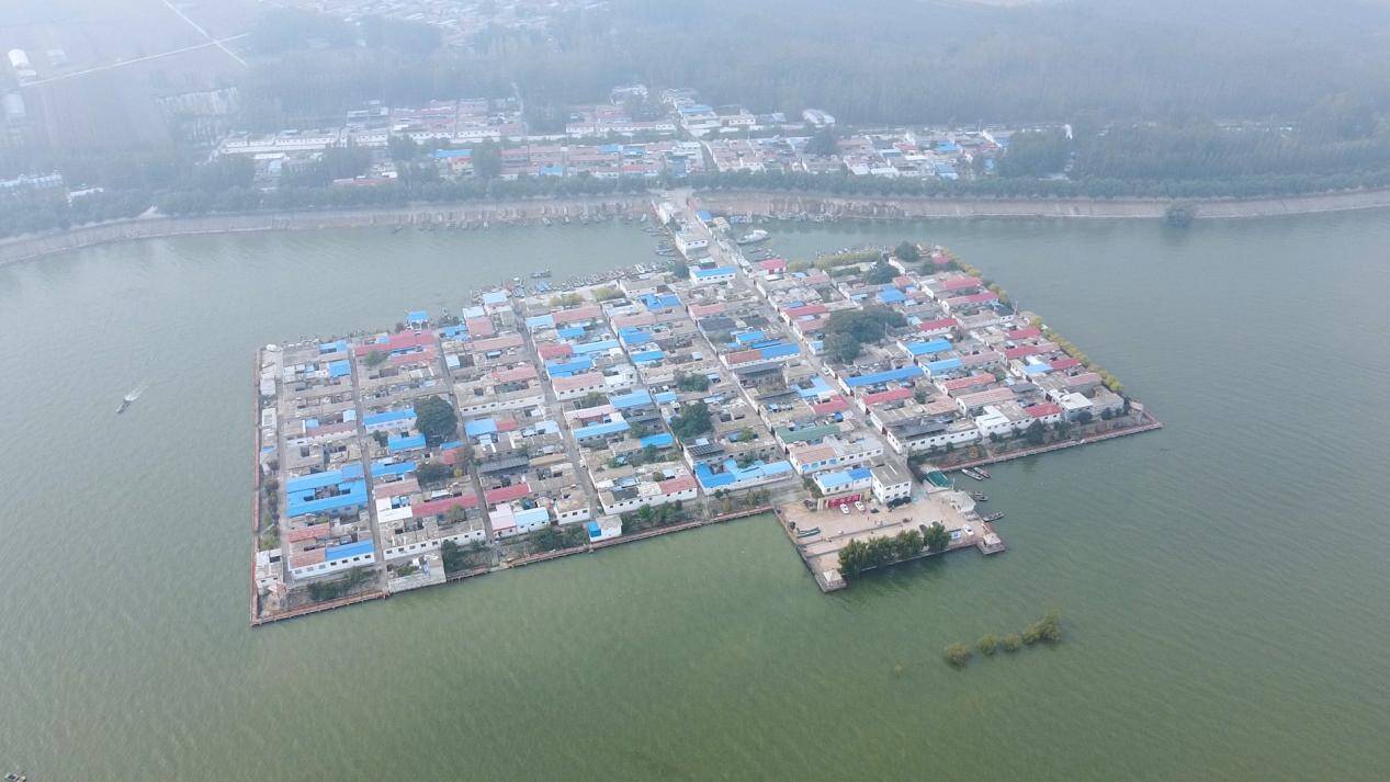 村景航拍。王子豪攝