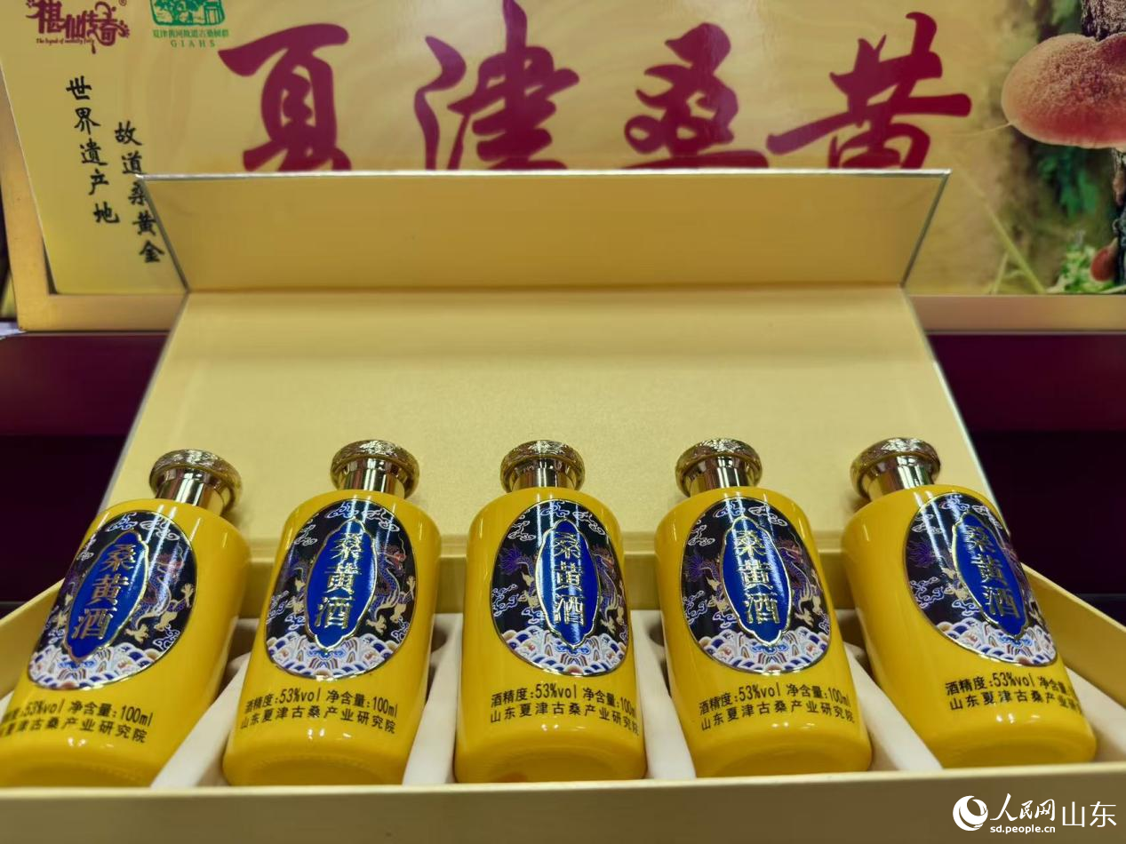 桑黃酒。人民網(wǎng) 鄭昕橋攝